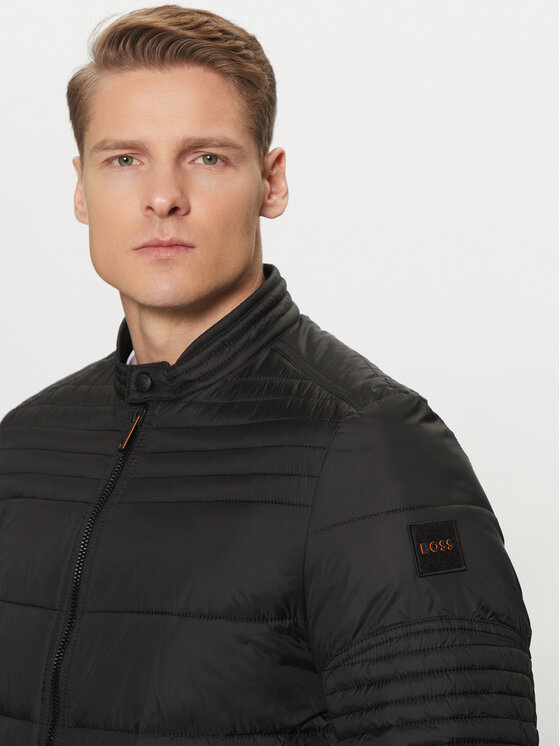 BOSS BOSS Prehodna jakna Ostreet 50522217 Črna Slim Fit