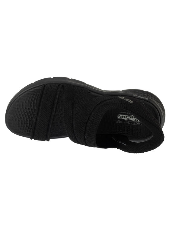 Skechers Skechers Sandały Skechers Slip-Ins: Go Walk Flex Sandal - Enticing Czarny