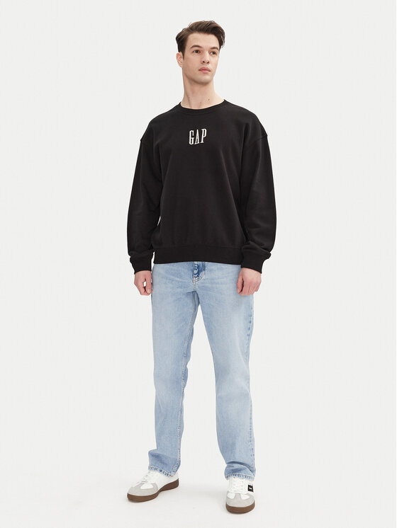 Gap Gap Μπλούζα 648026-10 Μαύρο Oversize