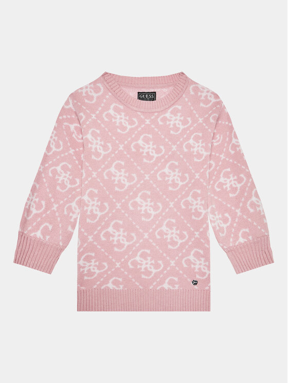 Guess Každodenné šaty K3BK28 Z39N0 Ružová Regular Fit
