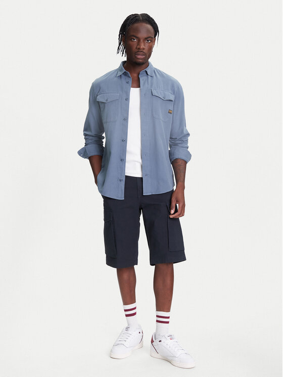 G-Star Raw G-Star Raw Šortky z materiálu Core D26220-D920 Černá Regular Fit