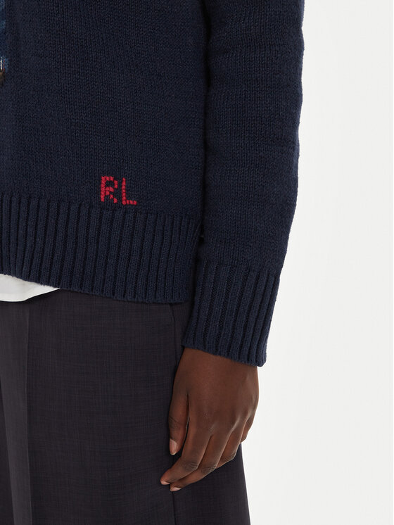 Polo Ralph Lauren Polo Ralph Lauren Džemper 211927070001 Tamnoplava Relaxed Fit
