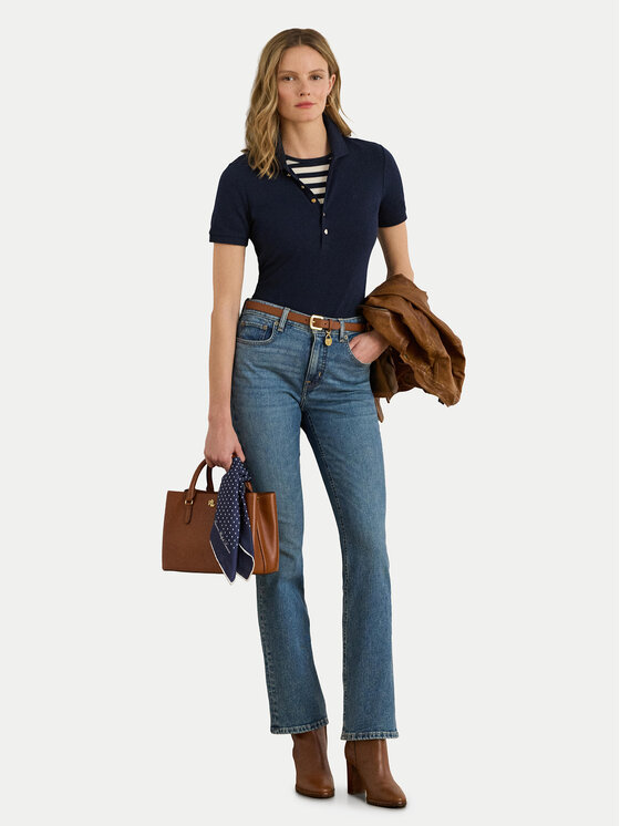 LAUREN RALPH LAUREN LAUREN RALPH LAUREN Polokošile 200679219028 Tmavomodrá Regular Fit