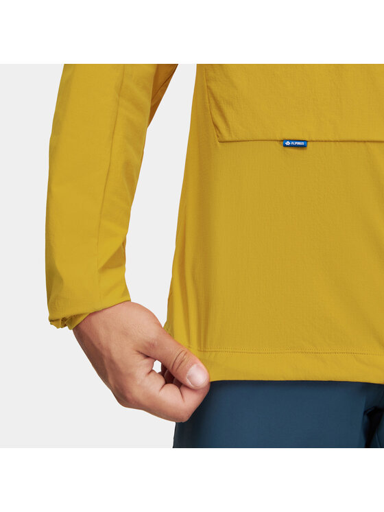 Alpinus Alpinus Kurtka softshell Pourri Żółty Slim Fit