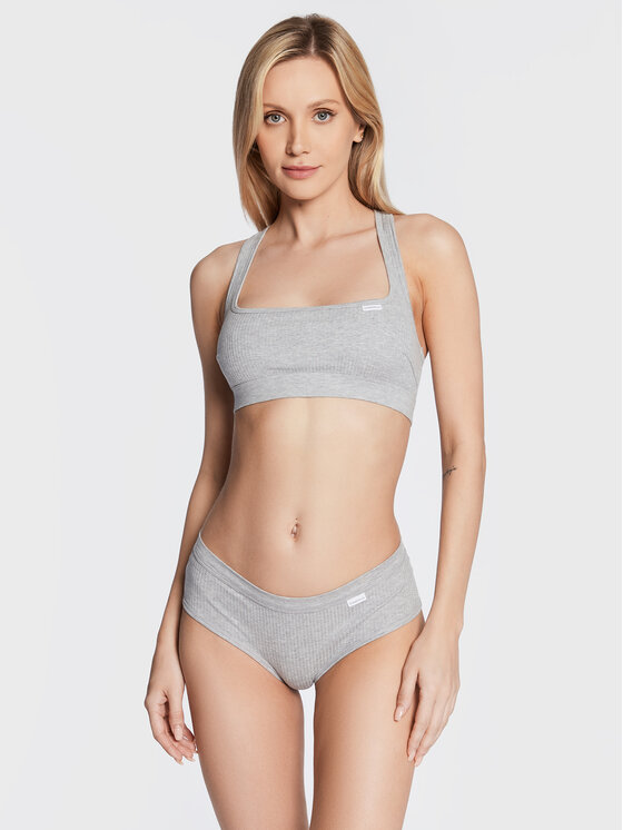 Chantelle Chantelle Top grudnjak Cotton Comfort C15P10 Siva