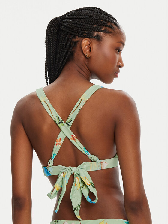 Seafolly Seafolly Góra od bikini Isla Palm 31514MF216 Zielony