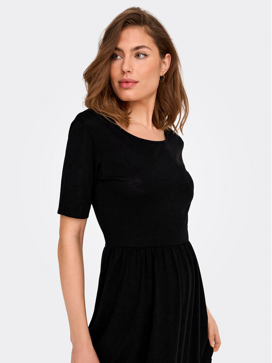 JDY JDY Rochie de zi Dalila 15195291 Negru Loose Fit
