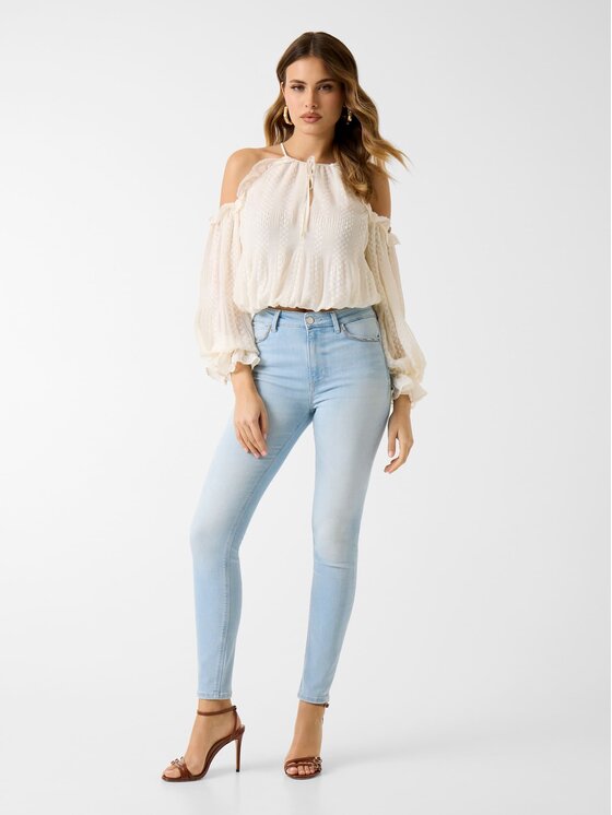Guess Guess Jeansy 182281 Niebieski