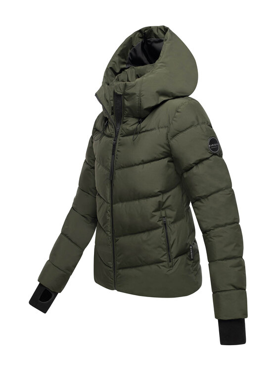 Marikoo Marikoo Kurtka zimowa Yukanii Zielony Regular Fit