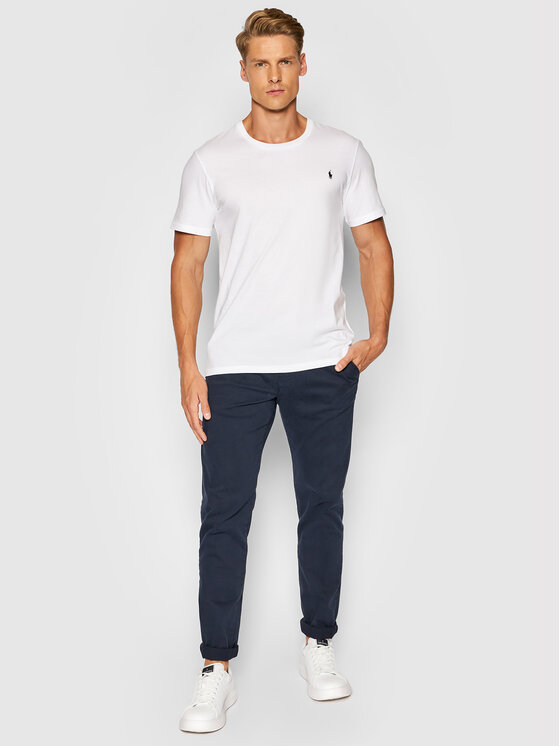 Polo Ralph Lauren Polo Ralph Lauren T-Shirt Sle 714844756004 Bílá Regular Fit