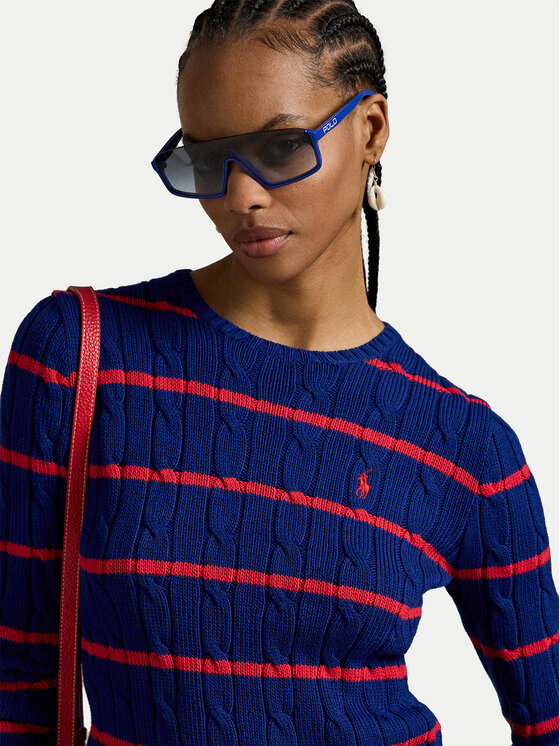 Polo Ralph Lauren Polo Ralph Lauren Sweater 211972119001 Sötétkék Slim Fit