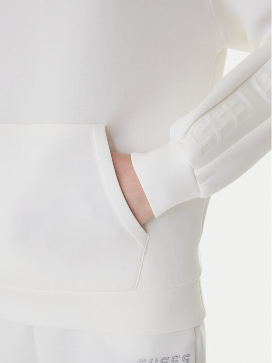 Guess Guess Sweatshirt Brenda V2YQ18 K7UW2 Weiß Regular Fit