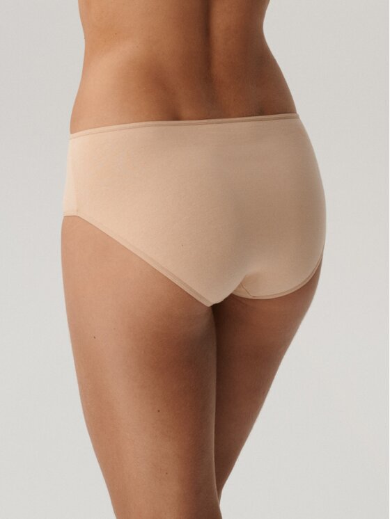 Atlantic Atlantic Figi klasyczne folded elastic classic Beżowy