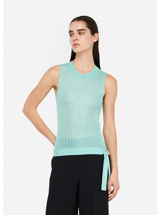 Liu Jo Liu Jo Maglione CF5102MS015A4353 Celeste Slim Fit