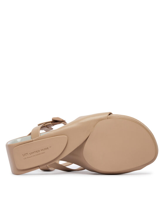 United Nude United Nude Sandály Mobius Straps Hi 1099793216 Béžová