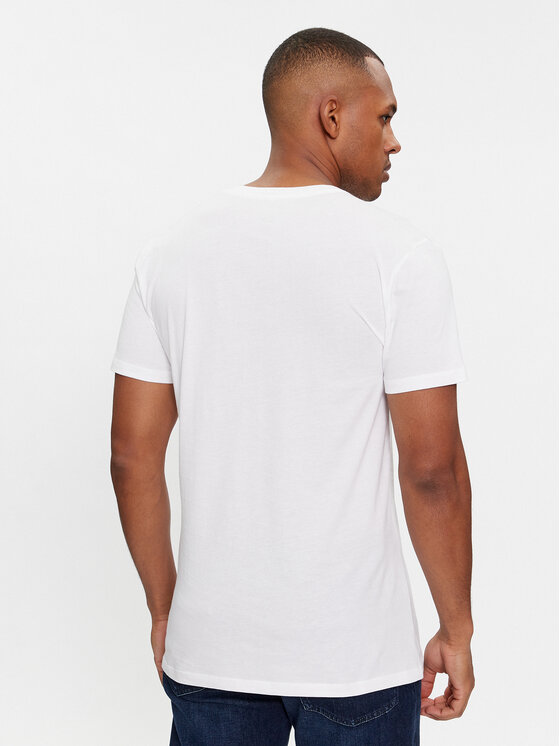 Polo Ralph Lauren Polo Ralph Lauren Marškinėlių komplektas 714936903001 Balta Slim Fit