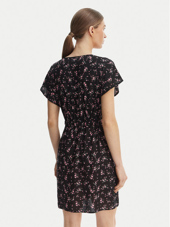 ONLY ONLY Sukienka letnia Nova 15342707 Czarny Regular Fit