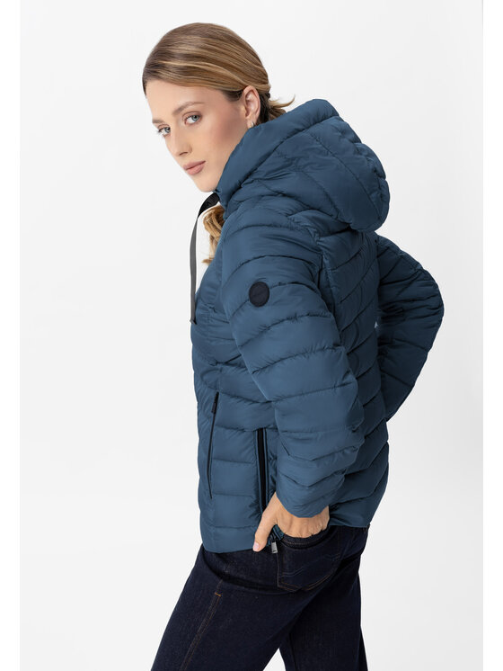 Volcano Volcano Kurtka puchowa J-NORDIC Niebieski Regular Fit