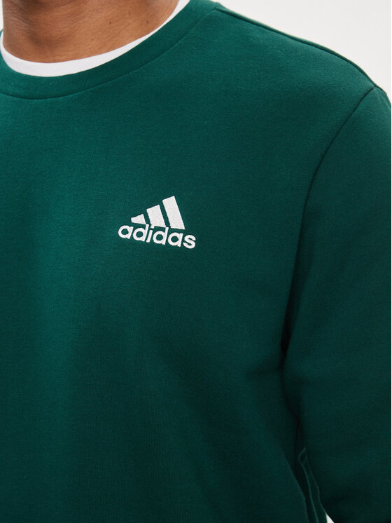 adidas adidas Džemperis Essentials IJ8893 Žalia Regular Fit