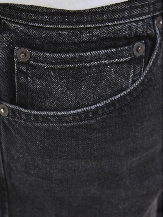 Jack&Jones Jack&Jones Kratke traperice Rick 12269612 Crna Regular Fit