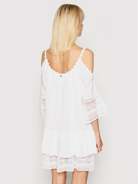 Guess Guess Vasarinė suknelė Dalila W0GK1F WCUZ0 Balta Oversize
