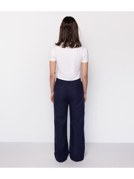 Lee Cooper Lee Cooper Spodnie materiałowe LIANA 3600 Granatowy Comfort Fit