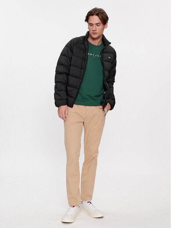 Tommy Jeans Tommy Jeans Kurtka przejściowa Essential DM0DM17984 Czarny Regular Fit