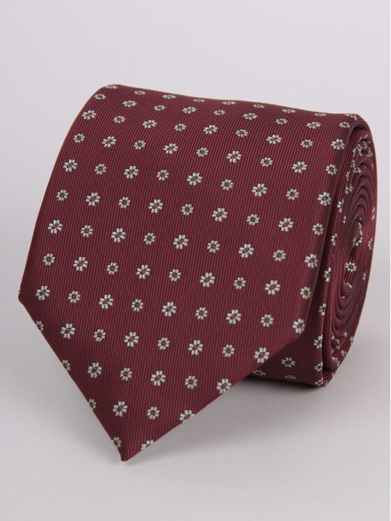 LARS LARS Cravatta P3416 Bordeaux