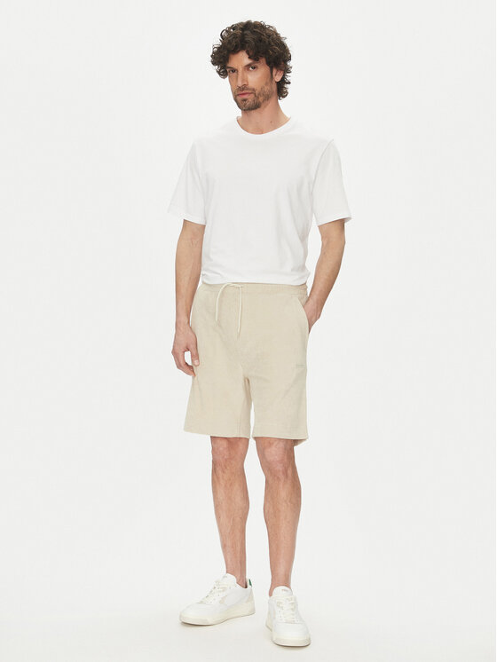 BOSS BOSS Спортивні шорти 50539868 Бежевий Regular Fit