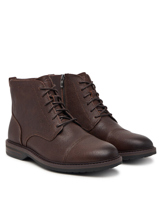 Clarks Clarks Черевики Aldwin 2 Cap 26320119 Коричневий