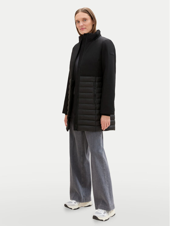 Tom Tailor Tom Tailor Parka 1041491 Czarny Regular Fit
