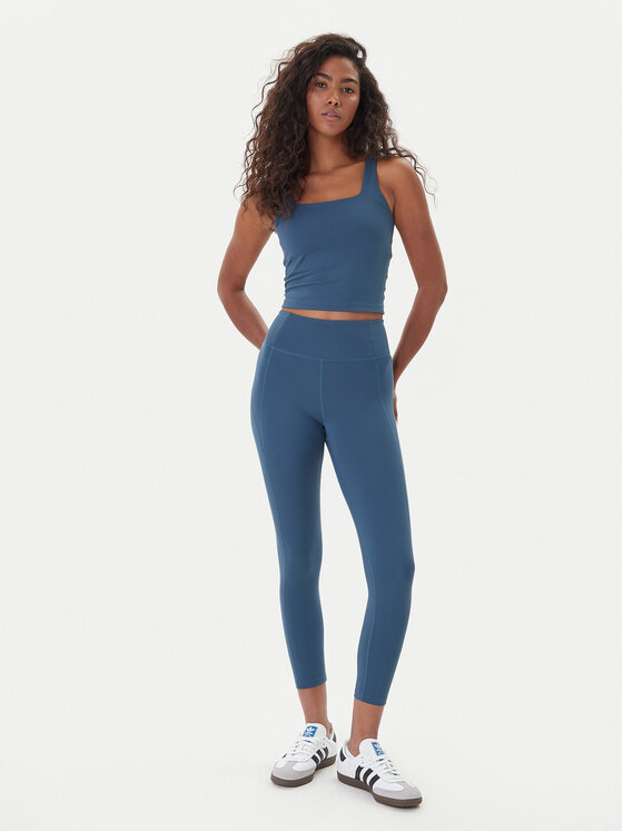 Girlfriend Collective Girlfriend Collective Colanți Compressive 4008 Bleumarin Slim Fit