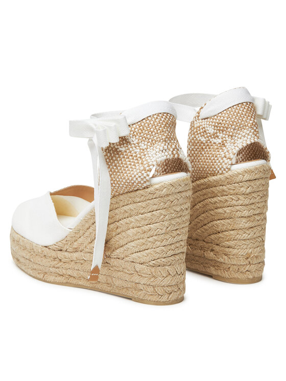 Castañer Castañer Espadrile Chiara/8ED/001 020992 Alb