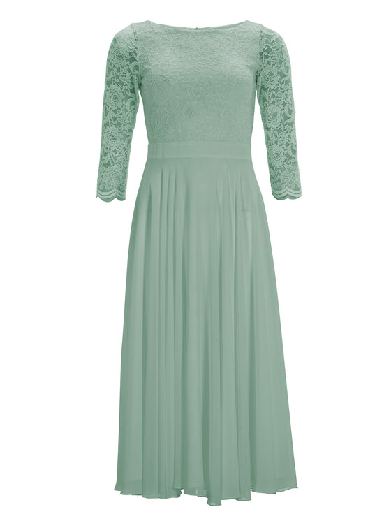 Swing Swing Sukienka koktajlowa 77761710 Zielony Regular Fit