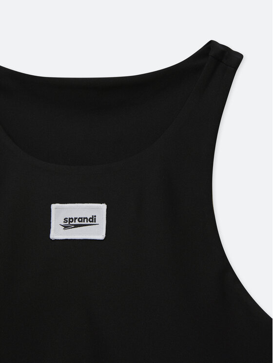 Sprandi Sprandi Τοπ SP22-TPD100 Μαύρο Slim Fit