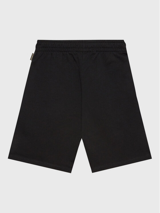 Napapijri Napapijri Auduma šorti Pinta NP0A4GX8 M Melns Regular Fit