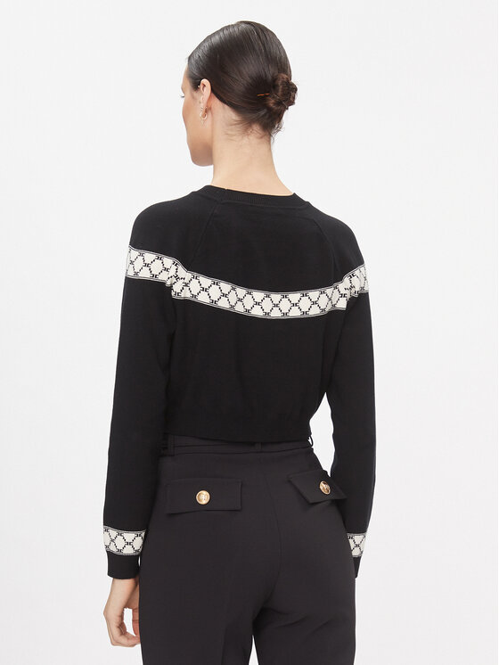 Elisabetta Franchi Elisabetta Franchi Pullover MK-39Q-31E2-V280 Schwarz Regular Fit