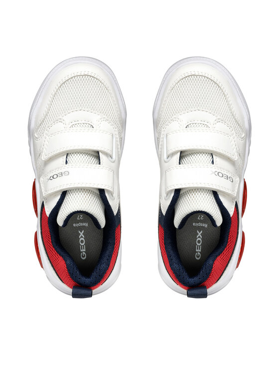 Geox Geox Sneakersy J Illuminus J55GVA 014BU C0050 D Biały