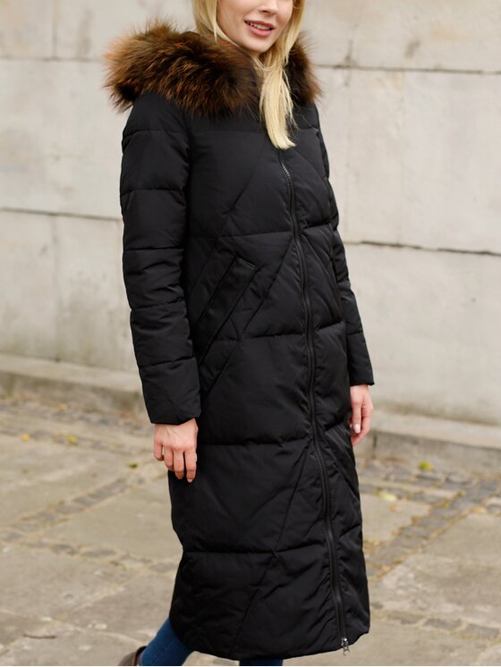 Perso Perso Dámská bunda BLH919029FX Černá Regular Fit