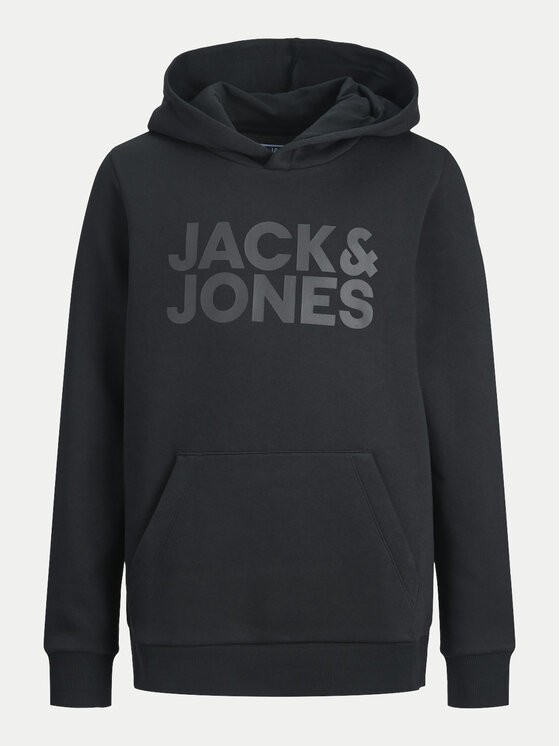 Jack&Jones Junior Jack&Jones Junior Majica dugih rukava Corp Logo 12152841 Crna Regular Fit