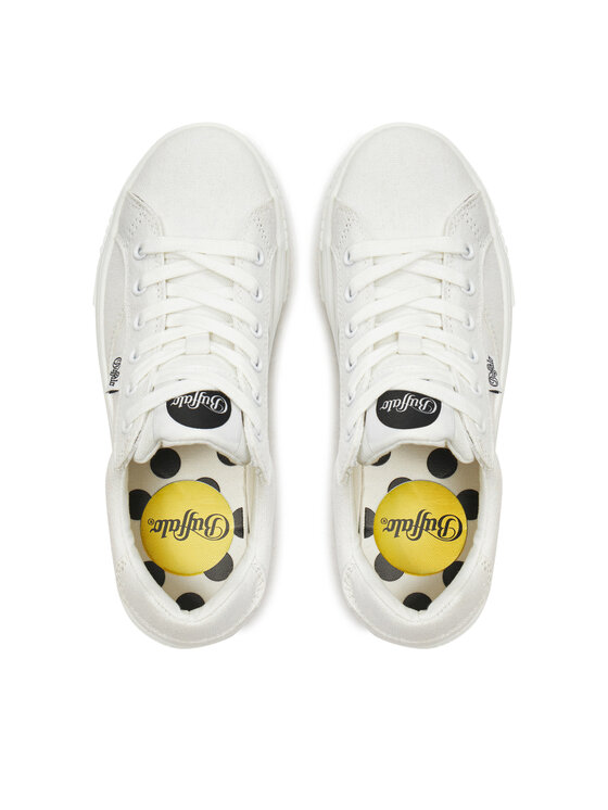 Buffalo Buffalo Sneakers 1636131 Alb
