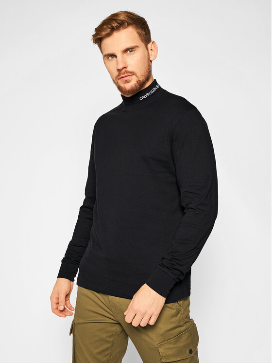 Calvin Klein Jeans Manches longues J30J316816 Noir Regular Fit • Modivo.fr
