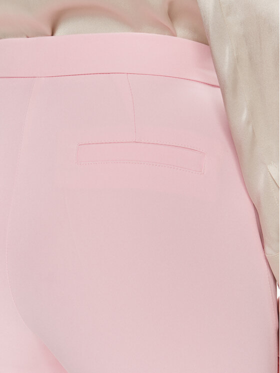 Maryley Maryley Pantaloni di tessuto 24EB587/43OR Rosa Wide Leg
