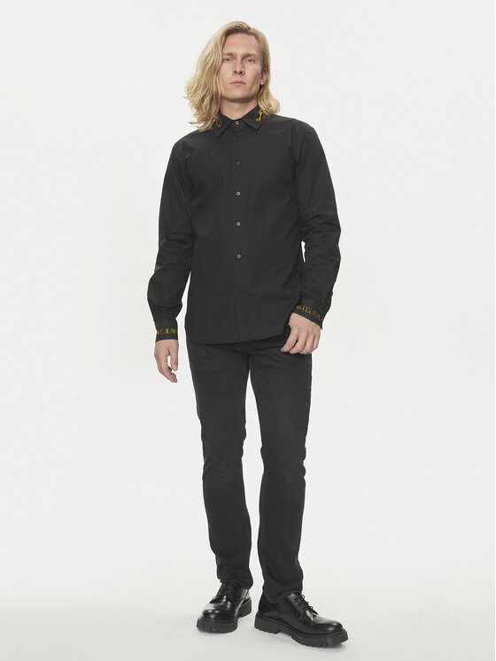 Versace Jeans Couture Versace Jeans Couture Hemd 76GAL2SW Schwarz Regular Fit