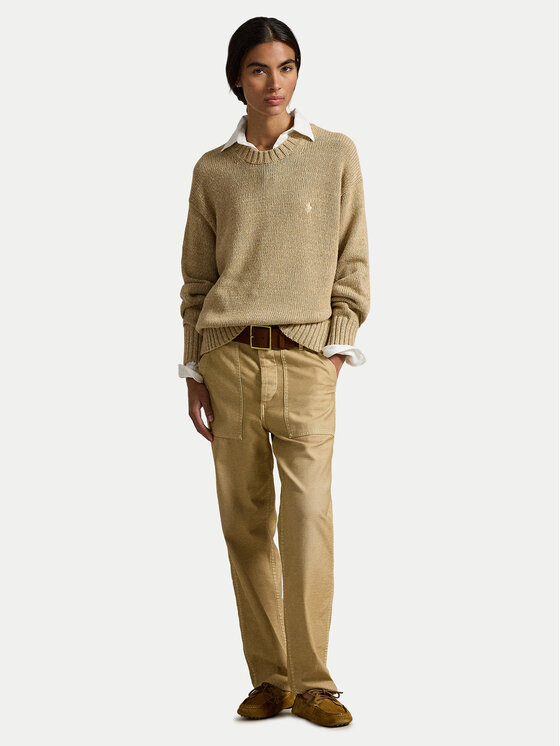 Polo Ralph Lauren Polo Ralph Lauren Džemperis 211A96252001 Bēšs Relaxed Fit