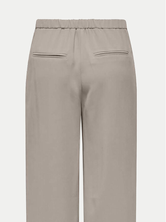 ONLY ONLY Stoffhose Leila 15338347 Beige Wide Leg