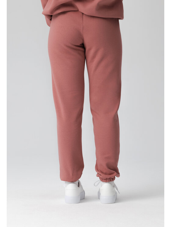 LAURELLA LAURELLA Teplákové kalhoty 3TU007 Oranžová Regular Fit