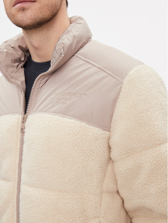 Jack & Jones Jack & Jones Kurtka zimowa 12246685 Beżowy Regular Fit