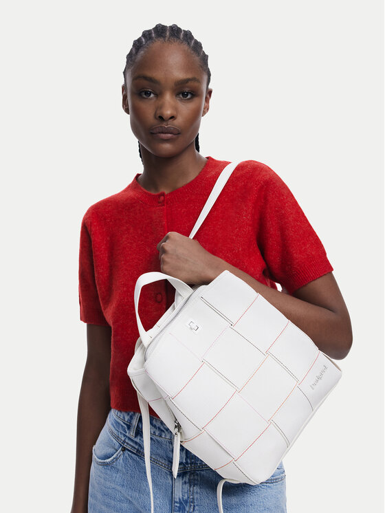 Desigual Desigual Rucsac Yoko Blacno 25SAKP34 Alb