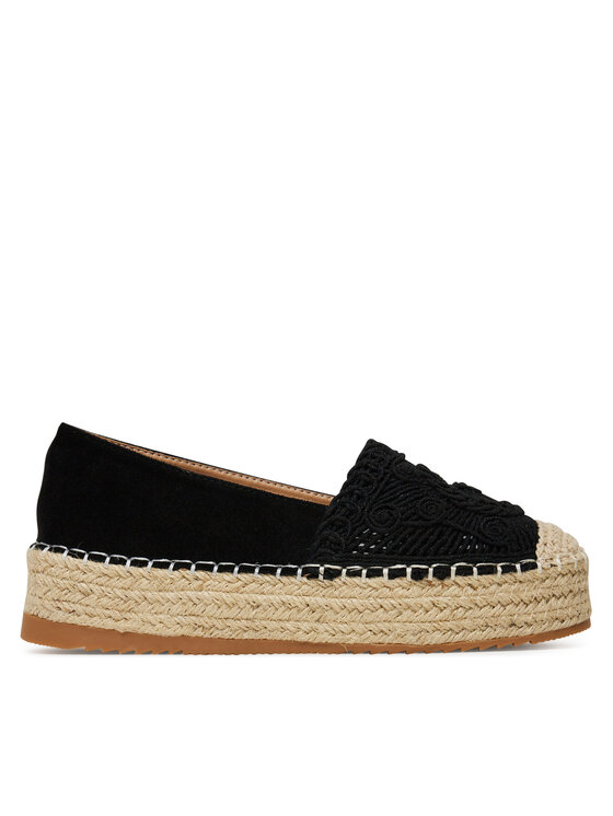 DeeZee Espadrile LE601-66 Negru